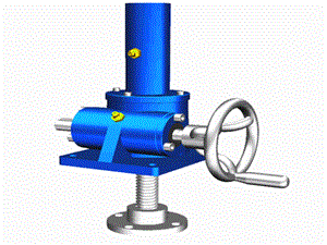 蝸輪絲（sī）杆升降機