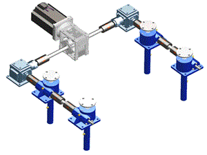 絲（sī）杆升降機