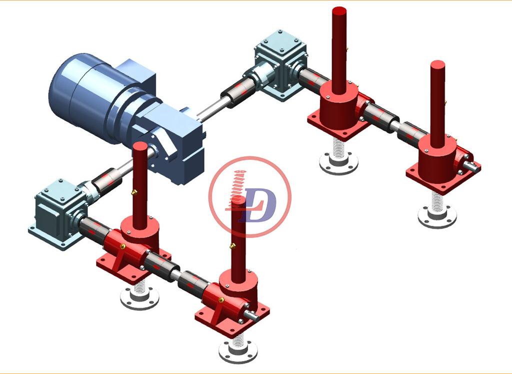 錐（zhuī）齒輪絲杆升降機