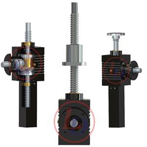 傘齒輪絲杆升降機（jī）-錐齒輪梯形絲杆升降機-錐齒輪（lún）滾（gǔn）珠絲杆升降機