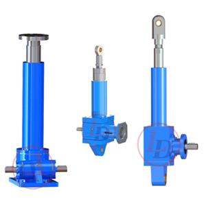 傘齒輪升降機推杆-蝸輪（lún）蝸杆電動推杆-螺旋絲杠電（diàn）動推杆